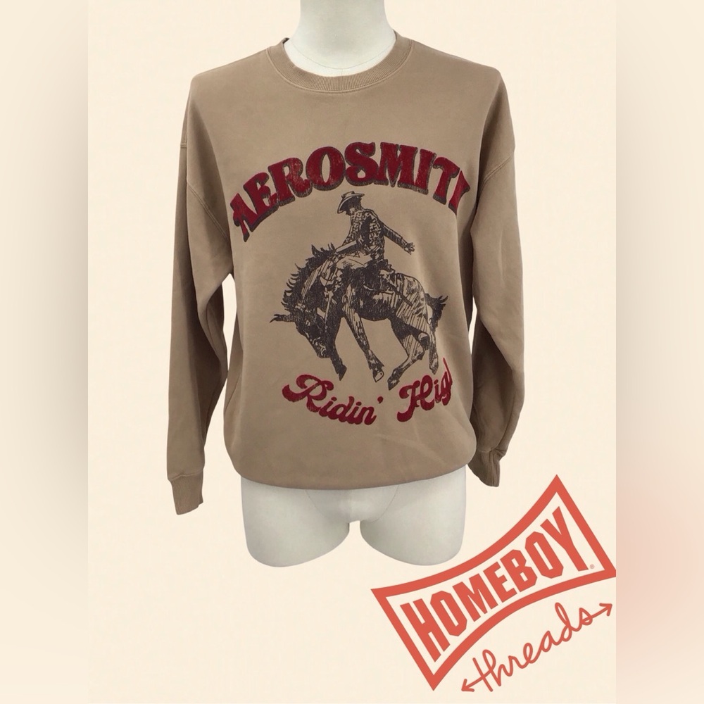 Tan Aerosmith Sweater